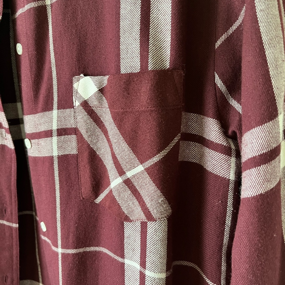 UG Apparel Womens Cotton Flannel, Large - Picture 6 of 8
